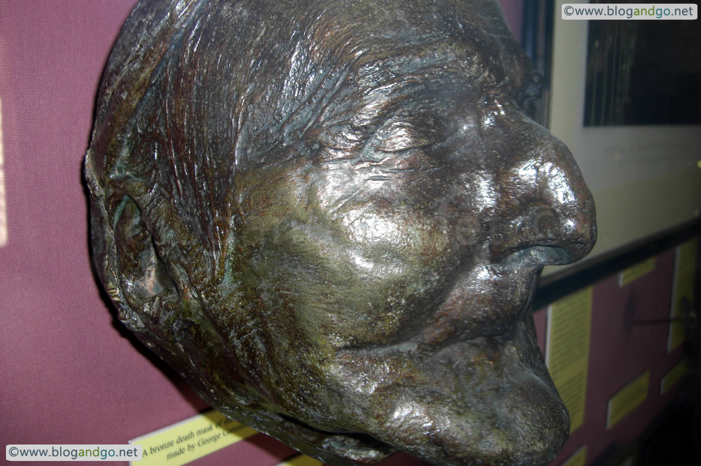 Walmer Castle - Duke of Wellington's death mask